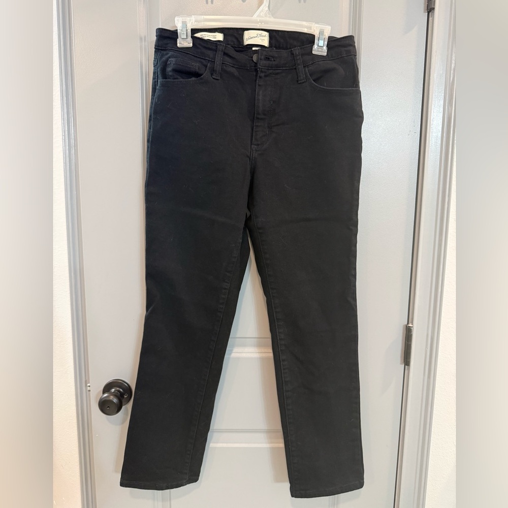 Universal Thread Women's Ankle Black Jeans